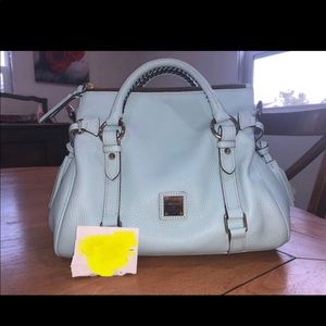 ****SOLD****Pale Blue Small Pebbled Florentine